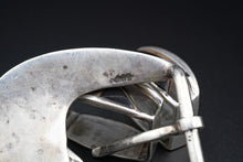 Black Onyx Inlay BG Mudd Sterling Silver Buckle Ranger 4pc Set Santa Fe 1" M1718