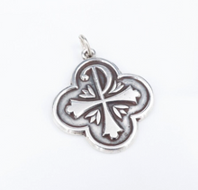 James Avery Chi Rho Pendant Sterling Silver 1.4" Rare Retired PS2143