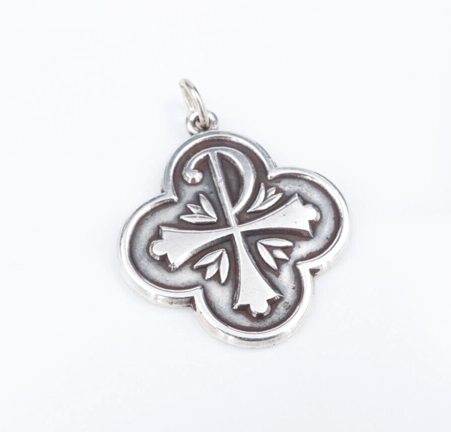 James Avery Chi Rho Pendant Sterling Silver 1.4